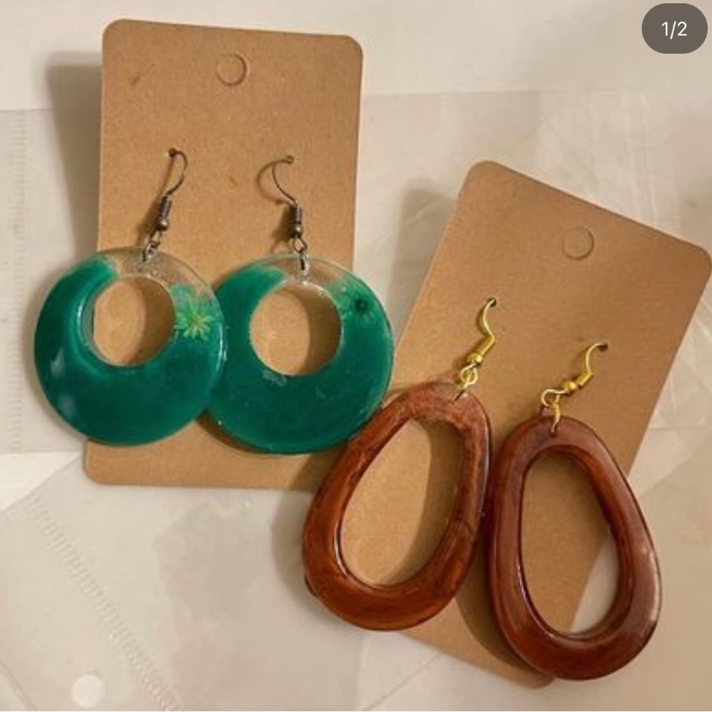 Resin Earrings